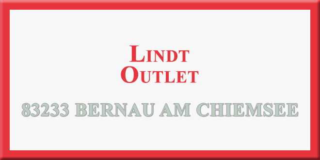 lindt outlet bernau am chiemsee