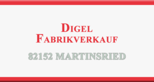 digel fabrikverkauf martinsried