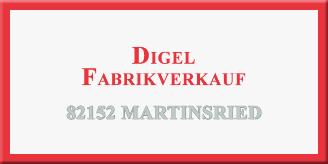 digel fabrikverkauf martinsried