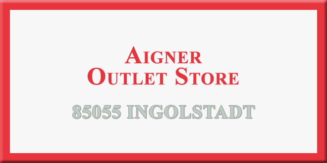 aigner outlet ingolstadt