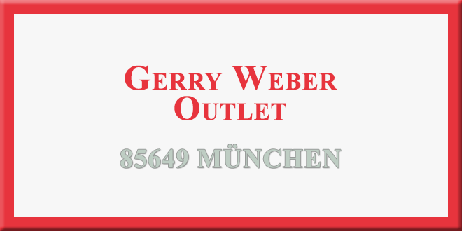 gerry weber outlet brunnthal bei münchen