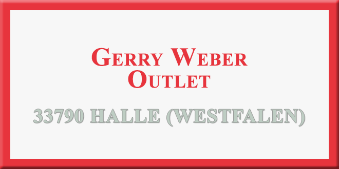 gerry weber outlet halle (westfalen)